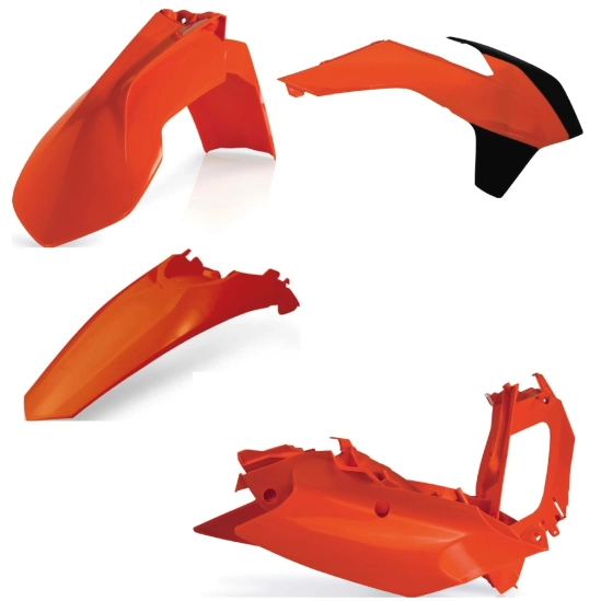 ACERBIS plastový kit KTM SX125/150/SXF 13/15,SX250 13/16, oranžová