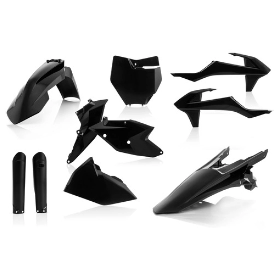 ACERBIS plastový full kit KTM SX/SXF/16-18 kromě SX250/16, černá