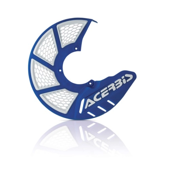 ACERBIS kryt předního kotouče maximální průměr 280 mm, bílá/oranžová