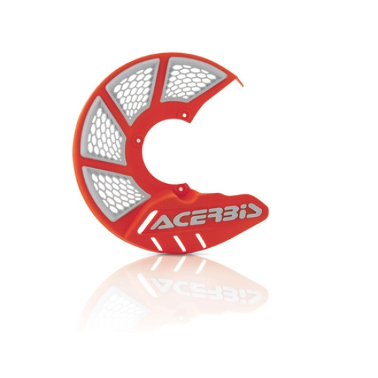 ACERBIS kryt předního kotouče maximální průměr 280 mm, bílá/oranžová