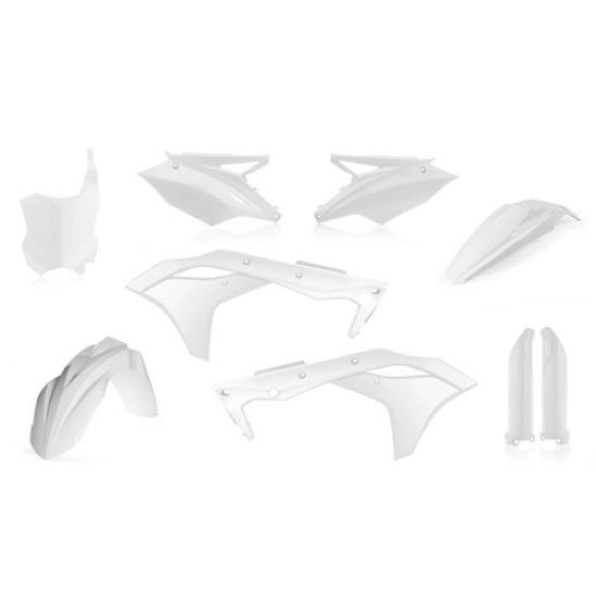 ACERBIS plastový full kit KXF 250/17, bílá