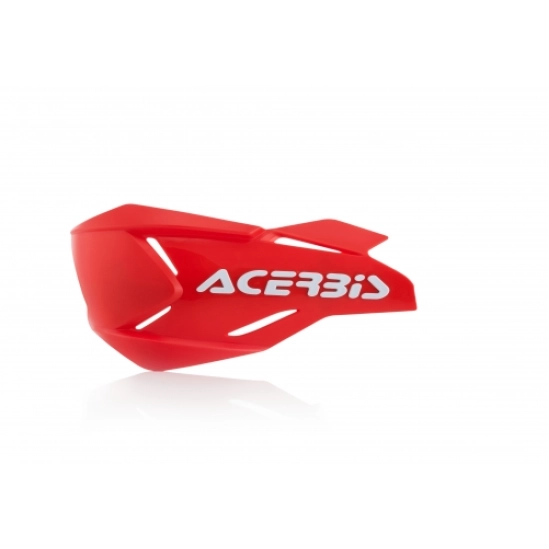 ACERBIS náhradní plast k chráničům páček X-FACTORY bez montážního kitu červená/bílá