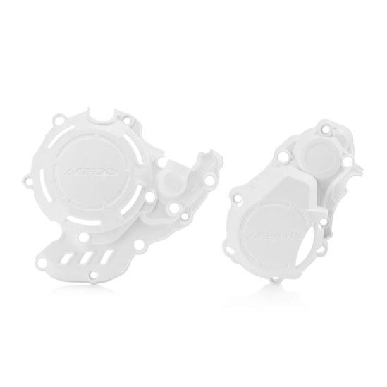 ACERBIS Sada kryt víčka spojky a zapalování KTM EXC-F,HQ FE 250/350 17-19 bílá