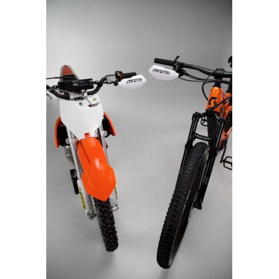 ACERBIS chrániče páček X-ELITE minicross/MTB/E-BIKE bílá/černá