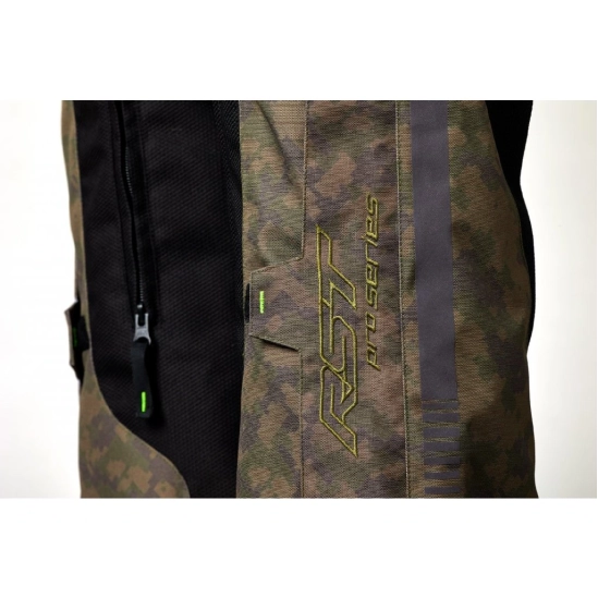 RST 103164 Pro Series Ranger CE Mens Short Leg Textile Jean - ZKRÁCENÉ, Černá