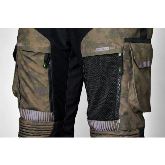 RST 103164 Pro Series Ranger CE Mens Short Leg Textile Jean - ZKRÁCENÉ, Černá