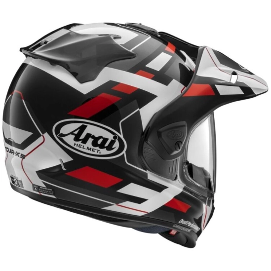 Arai TOUR-X5 Match Red adventure helma