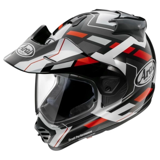 Arai TOUR-X5 Match Red adventure helma
