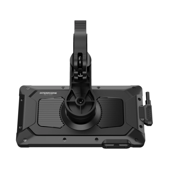 Interphone displej RideSync – Zrcadlení na motorku s ochranným sklem