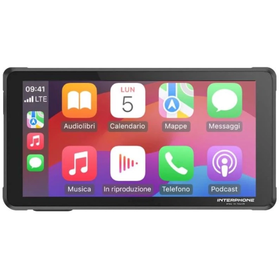 Interphone displej RideSync 5,5' - Apple CarPlay a Android Auto pro motocykly