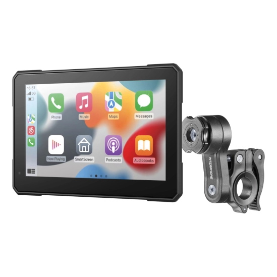 Interphone displej RideSync 70 ESSENTIAL – Zrcadlení na motorku