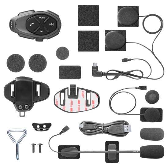 Interphone Tour HD Interkom na motorku pro 2 helmy, Twin Pack