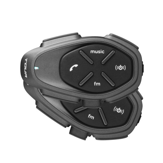 Interphone Tour HD Interkom na motorku pro 2 helmy, Twin Pack