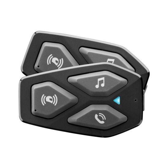 Interphone U-COM3 Twin Pack, Bluetooth headset pro uzavřené a otevřené přilby