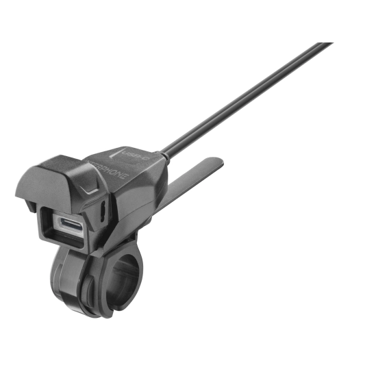 Interphone USB-C a USB zásuvka - nabíječka na motorku