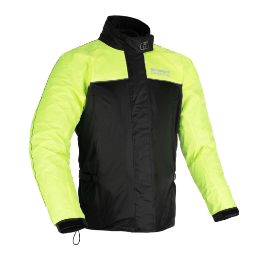 OXFORD RAIN SEAL, bunda (černá/žlutá fluo)