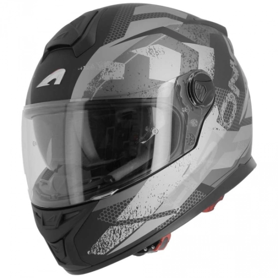 ASTONE GT800 EVO TRACK moto přilba černo/šedá 