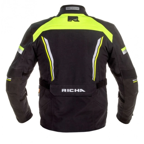 RICHA INFINITY 2 PRO fluo žlutá moto bunda