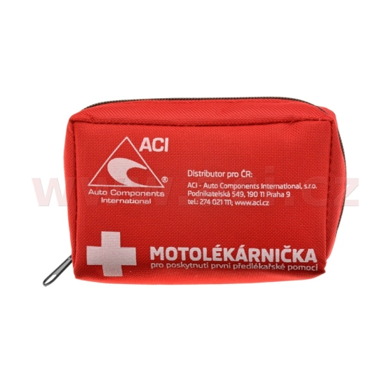 motolékárnička CZ - textilní (podle nové vyhlášky 206/2018 Sb.)