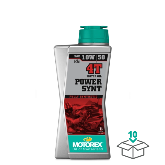 MOTOREX POWER SYNT 4T 10W/50 1L