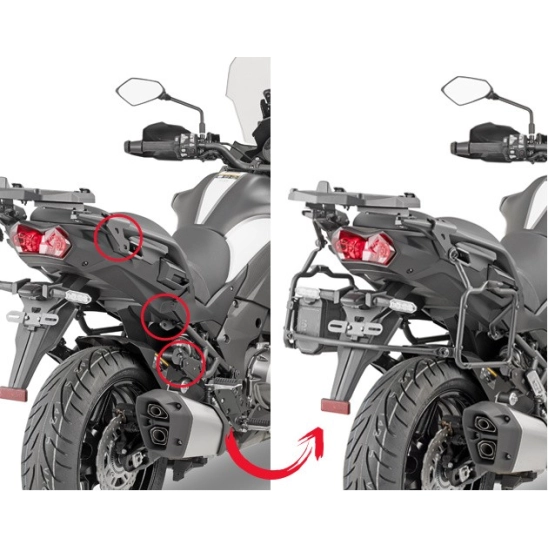 KAPPA KLR4126 nosič bočních kufrů Kawasaki Versys 1000/1000 SE(19)