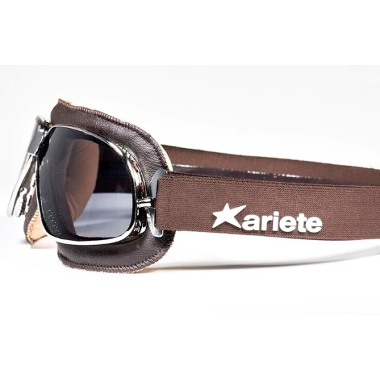 ARIETE 13990-NV Vintage motocyklové brýle černé
