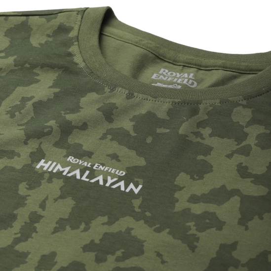 ROYAL ENFIELD TRIČKO HIMALAYAN K1G OLIVOVÉ CAMO