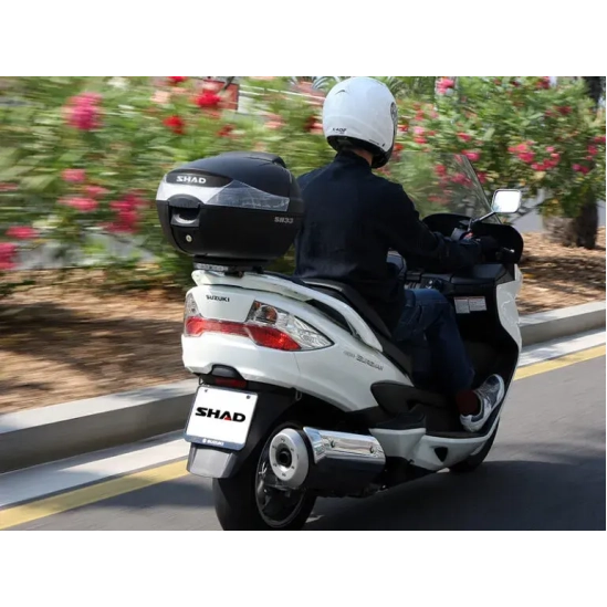 SHAD D0B33200 SH33 černá, vrchní kufr na motorku