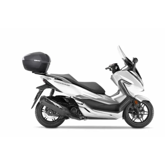 SHAD SH47 D0B47206 černá/červená, vrchní kufr na motorku