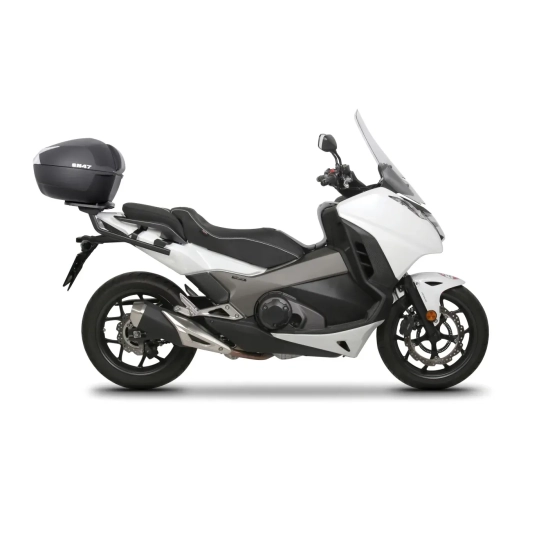 SHAD SH47 D0B47206 černá/červená, vrchní kufr na motorku