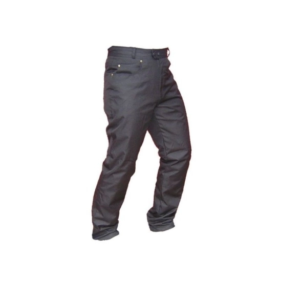 SPARK JEANS pánské džínové moto kalhoty, černé