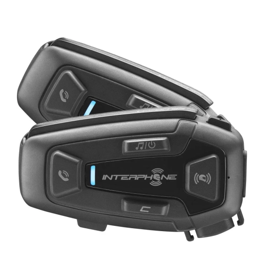 Interphone U-COM8R Twin Pack, Bluetooth headset pro uzavřené a otevřené přilby