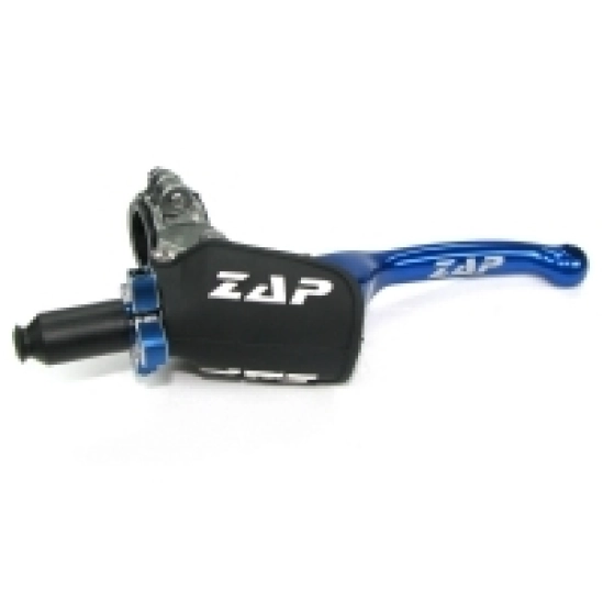 ZAP TECHNIX páčka spojky s objímkou V2X Flex, modrá